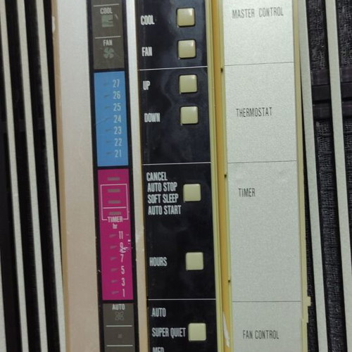 Mitsubishi MS-09BV air conditioner remote control used, wired