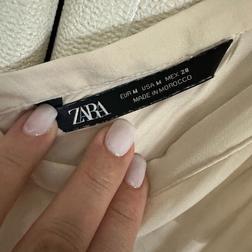Zara lingerie top beige like new
