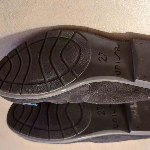 Unisa children's shoes ballerinas new, size 27, black