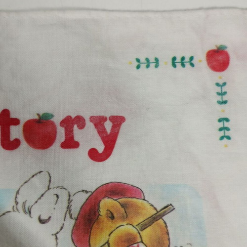 Little Wonder Story handkerchief used with Sanrio 80s story