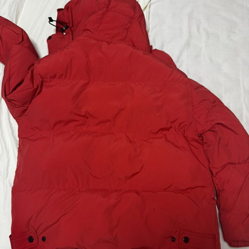 Diesel puffer jacket, red, size M