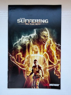 The Suffering Ties That Bind manual for PlayStation 2 like new