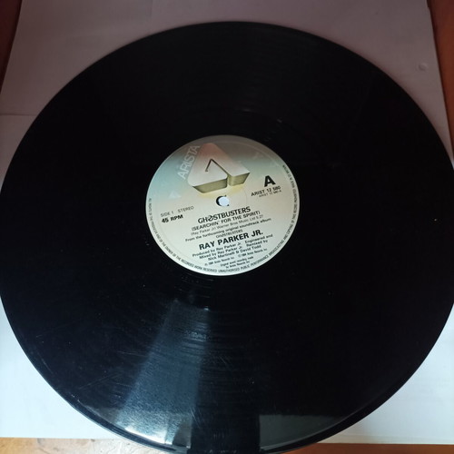 Ray Parker Jr. Ghostbusters βινύλιο μεταχειρισμένο, 12 ιντσών 45 RPM