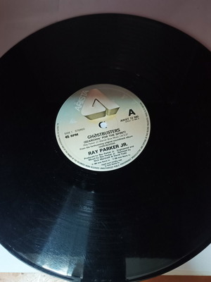 Ray Parker Jr. Ghostbusters βινύλιο μεταχειρισμένο, 12 ιντσών 45 RPM