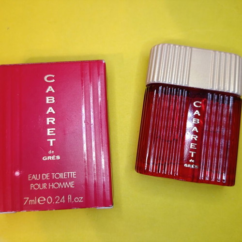 Grés Cabaret Homme mini perfume new in box 7.5 ml