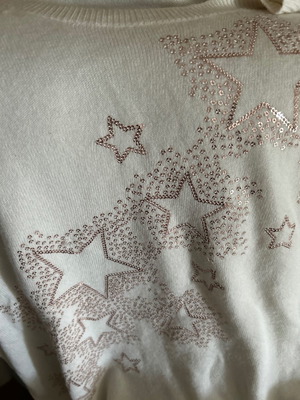 Marks & Spencer blouse white with designs, size 12