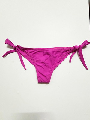 Luna Brazilian slip swimsuit, fuchsia, size L