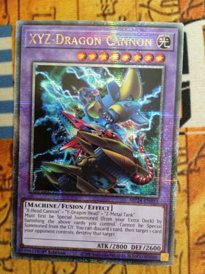 XYZ Dragon Cannon (Quarter Century Rare, Yugioh)