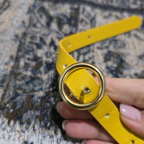 Zara waist bag like new, yellow gold