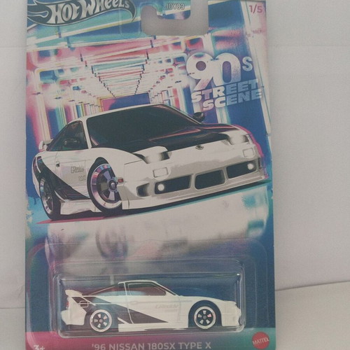 Nissan 180sx Type X Hot Wheels new, white