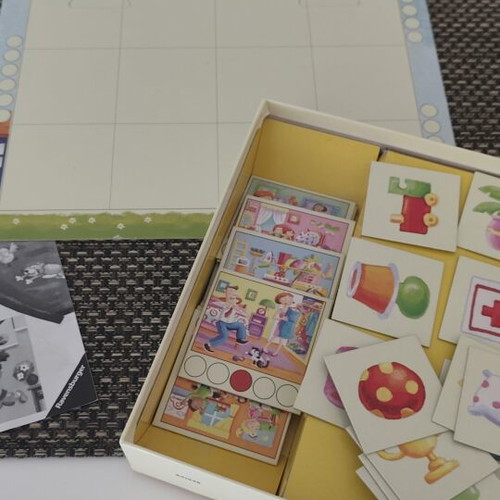 Board game "Γρήγορα στη σοφίτα" like new, educational for kids 5+