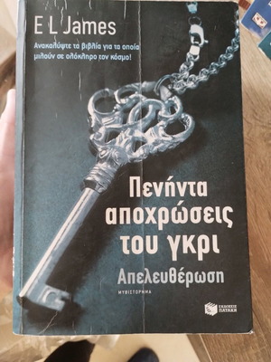 Novel Fifty Shades of Grey used
