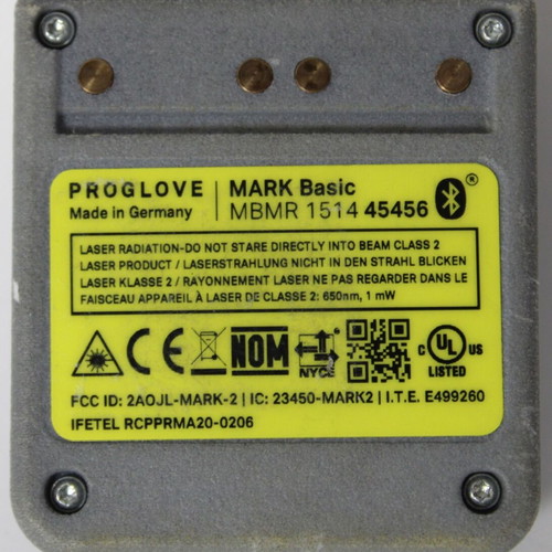 Proglove MARK Basic MBMR 1514 barcode scanner refurbished