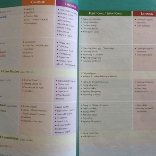 Spot On English Learning Books used, coursebook, companion, workbook, writing task