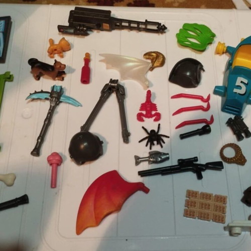 Playmobil parts used, cannon with red light, pack