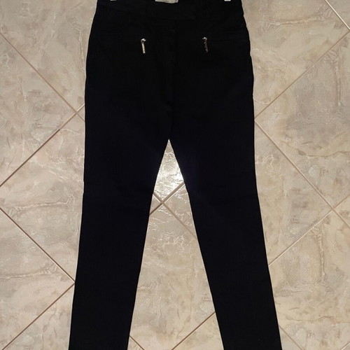 Henry Cottons New Women's Straight Leg Pants Black Size 40