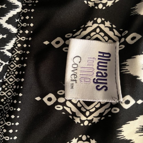 Summer dress made in USA like new, black and white, size XL