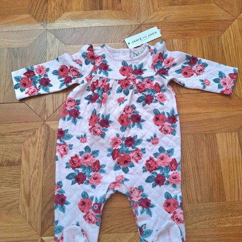 Janie and Jack Baby Bodysuit New for Newborn Girl
