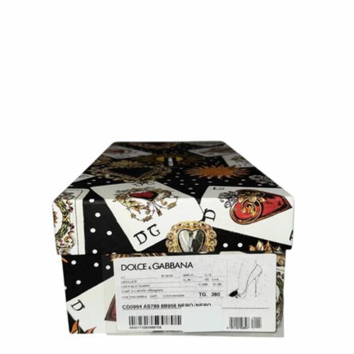 Dolce & Gabbana high heels like new, black and red, sizes 37.5-38
