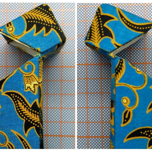 Handmade fabric cigarette case from African Wax new