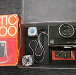 Agfamatic 100 camera used with box