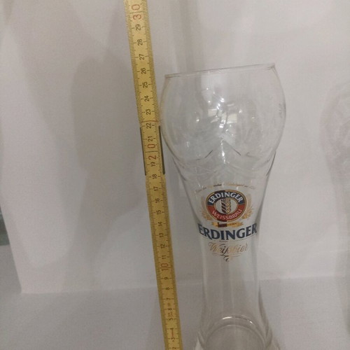 Beer glasses unused, set of 2 pieces