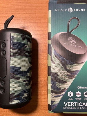 Cellular Line Music Sound φορητό Bluetooth ηχείο σαν καινούργιο