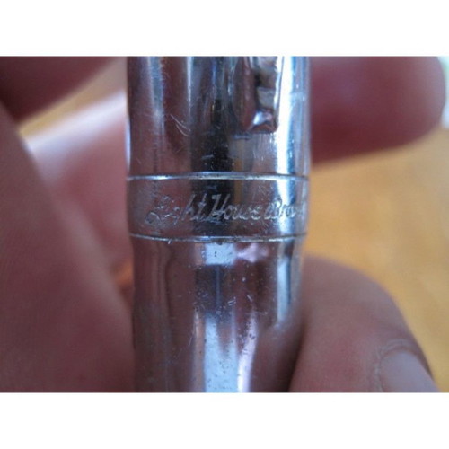 Old Orila flashlight used, from 1970