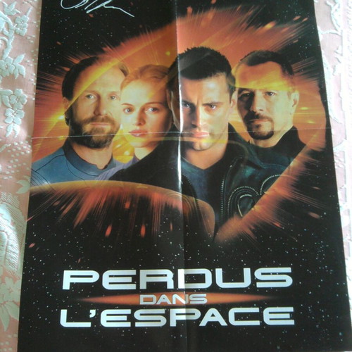 Lost in Space and France Football Team poster like new