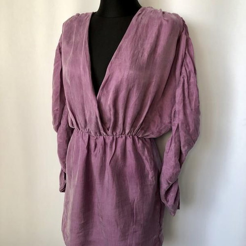 Zara dress like new, thin and light fabric, purple, size M