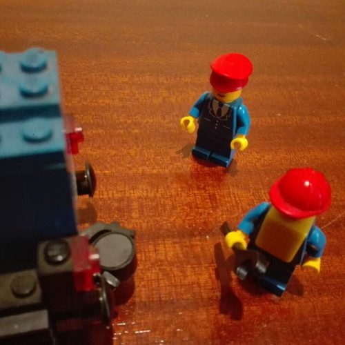 Lego 7760 Diesel Shunter Locomotive used, complete train wagon 100%
