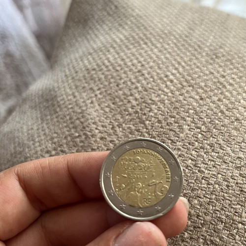 Fete de la musique 2011 collectible 2 euro coin used, French