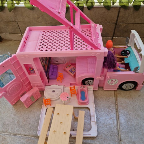 Mattel Barbie Dream Camper σαν καινούργιο 3σε1