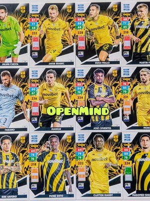 Base комплект Aris Super League 2024-25 Adrenalyn XL нов (18 карти)