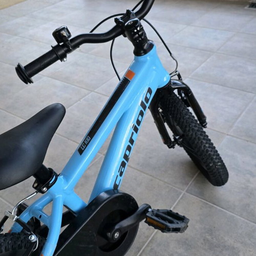 Capriolo LC Kids 14" Aluminum Kids Bicycle like new, blue