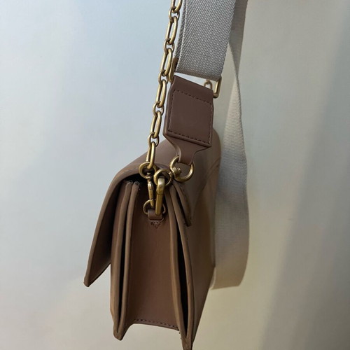 Zara Handbag like new, beige with removable cord and chain