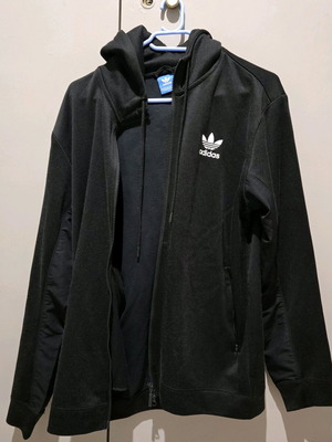 Adidas Men's Jacket Black Medium Like New