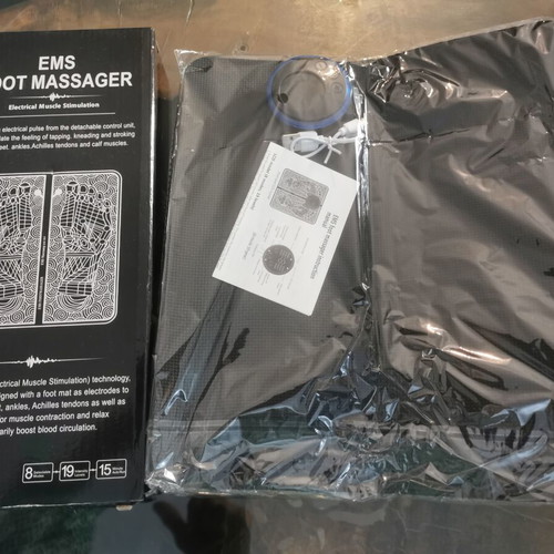 EMS Foot Massager Rechargeable with 8 Functions for Relaxation