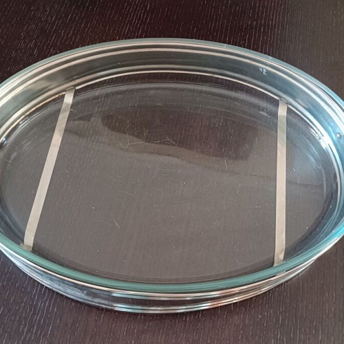 Vintage Oval Serving Dish used with Handles and Lid