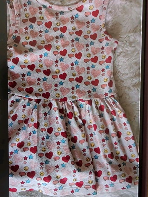 Energizer's cotton baby dress for 1-year-old girl like new