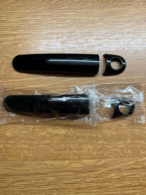 Golf 4 black handlebar covers new for 2 doors with lock