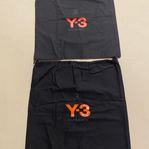 Y3 fabric shoe bags like new, set of 2