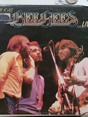 Bee Gees Here At Last Live βινύλιο μεταχειρισμένο