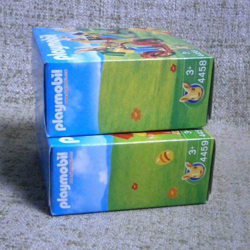 Playmobil 4458 + 4459 Easter Bunnies sealed, pack of 2