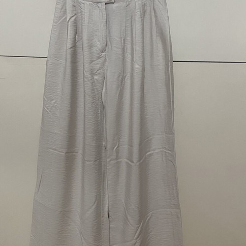 Stradivarius beige wide-leg pants like new, size 34