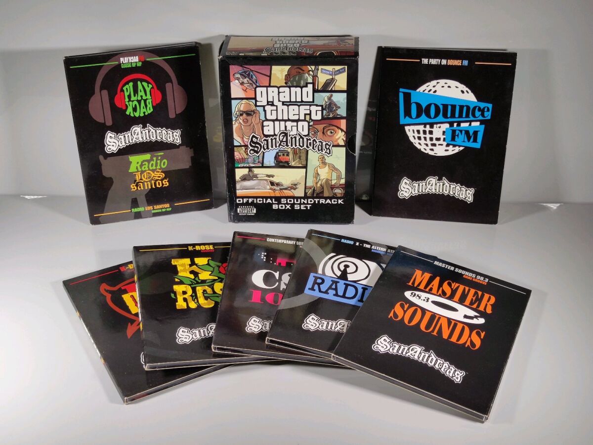 grand theft auto サウンドトラックボックスセット Amazon.co.jp: Grand Theft Auto: Vice City, Official Soundtrack Box