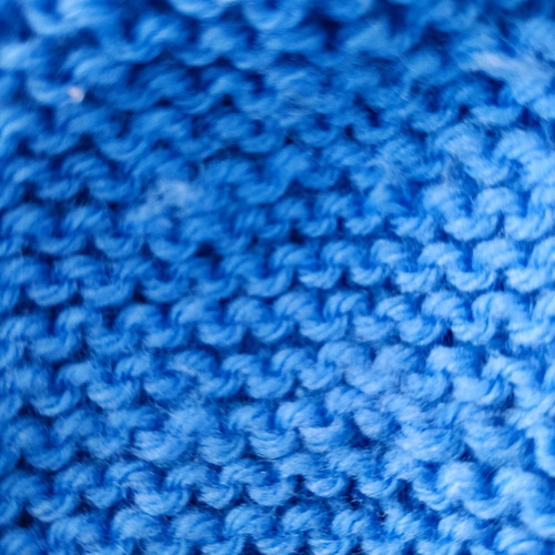 Handmade children's hat blue cobalt, new, one size