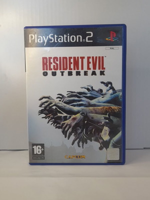 Resident Evil Outbreak PS2 used, English version with manual