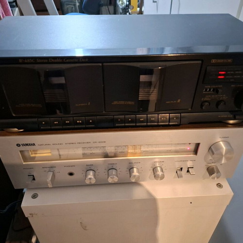 Teac W-485C double cassette deck used