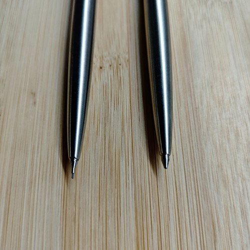 Parker Flighter Duo vintage pen and mechanical pencil set 1993 with leather case
